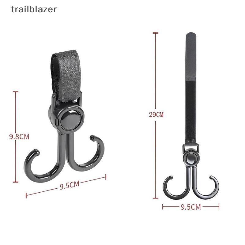 Trailblazer Đa Năng Xe Đẩy Bé Móc Đôi Giỏ Mua Sắm Túi Khóa Ô Tô Sau Ghế Móc Đa Năng Phụ Kiện Mới