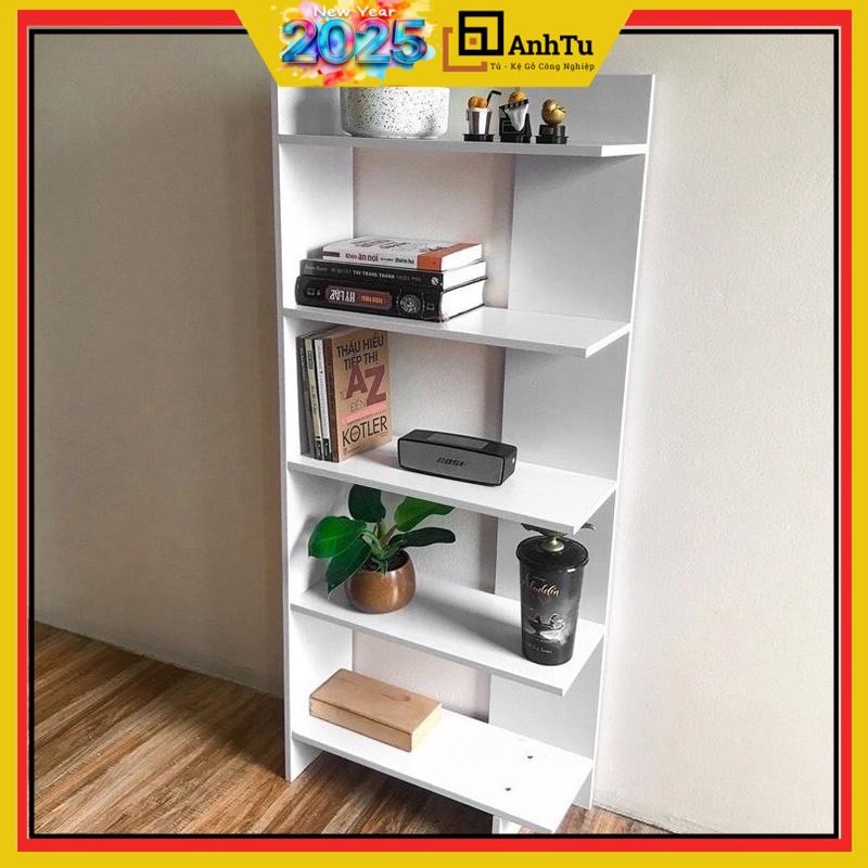 Kệ góc tường 5 tầng màu trắng