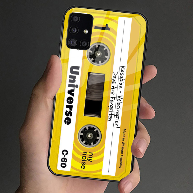 Băng cassette 07 Vỏ Điện Thoại Kính Cường Lực Cho Samsung Galaxy A10 A14 A16 A25 A35 A22 4G A32 A33 A34 A40 A42 A52 A53 A54 A55 A70 A71 A72 A73 5G