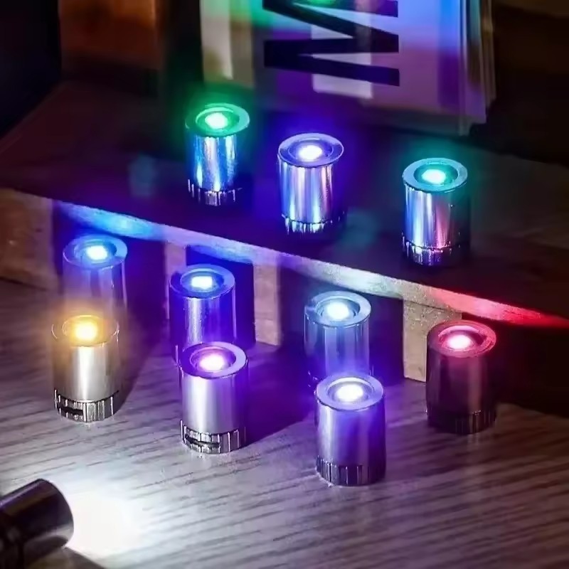 10 Bóng Đèn Led Thu Nhỏ - Đèn Thay Thế - Bóng Đèn Hoạt Động Bằng Pin - Đèn Pin Cắm Trại Trang Trí Thủ Công - Chiếu Sáng Thủ Công Trang Trí Dạ Quang