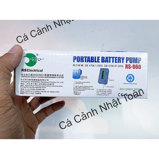 MÁY TẠO OXY PIN RS-960 RS ELECTRICAL TẶNG KÈM DÂY, SỦI OXY