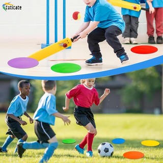 30 Chiếc Đánh Dấu Điểm Sàn Tròn Đĩa Phẳng Đánh Dấu Cho Trò Chơi Hoạt Động Thể Thao