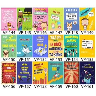 39K. Tranh động lực, văn phòng, tranh phòng khách, trang châm ngôn trang trí phòng học, Slogan truyền động lực làm việc.