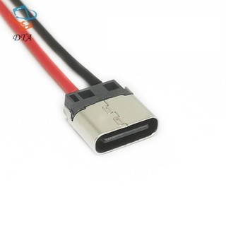 [DTA] 5 Dây Hàn USB Type-C 2P Cáp Kết Nối Nữ Để Sạc Điện Thoại Di Động VN