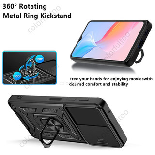Oppo Reno 14 2025 Armor Vỏ Chống Sốc Cho Oppo Reno 14 Pro 14Pro 14F Reno14 4G 5G Đẩy Kéo Bảo Vệ Ống Kính Máy Ảnh Ốp lưng PC Cứng Ốp Lưng Đứng Giá Đỡ Ốp Lưng