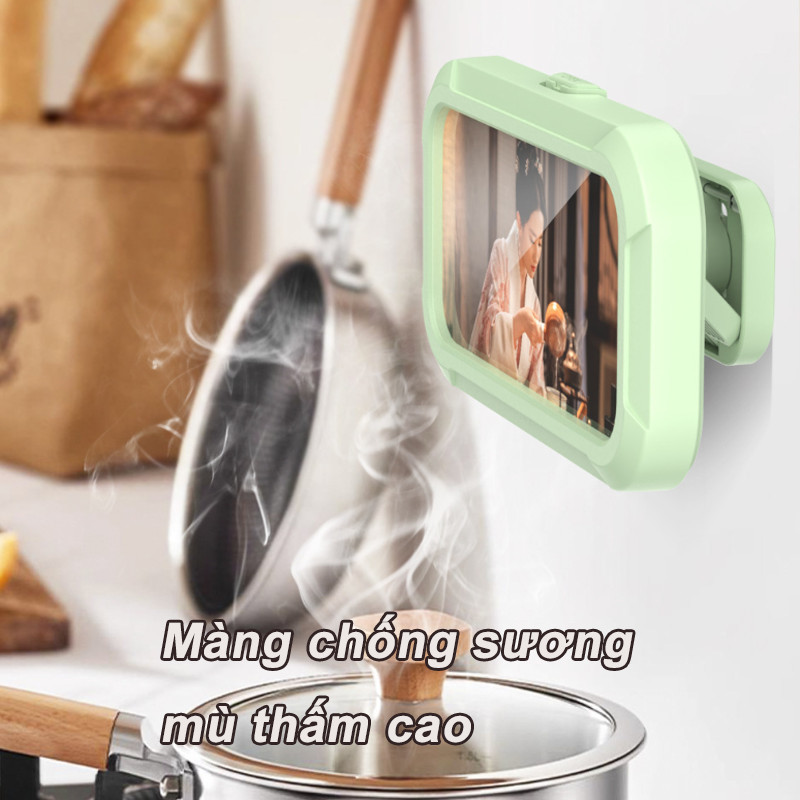 Ốp lưng điện thoại treo tường phòng tắm, Xoay 360° , Cảm Ứng Nhạy, Dễ Dàng Lắp Đặt