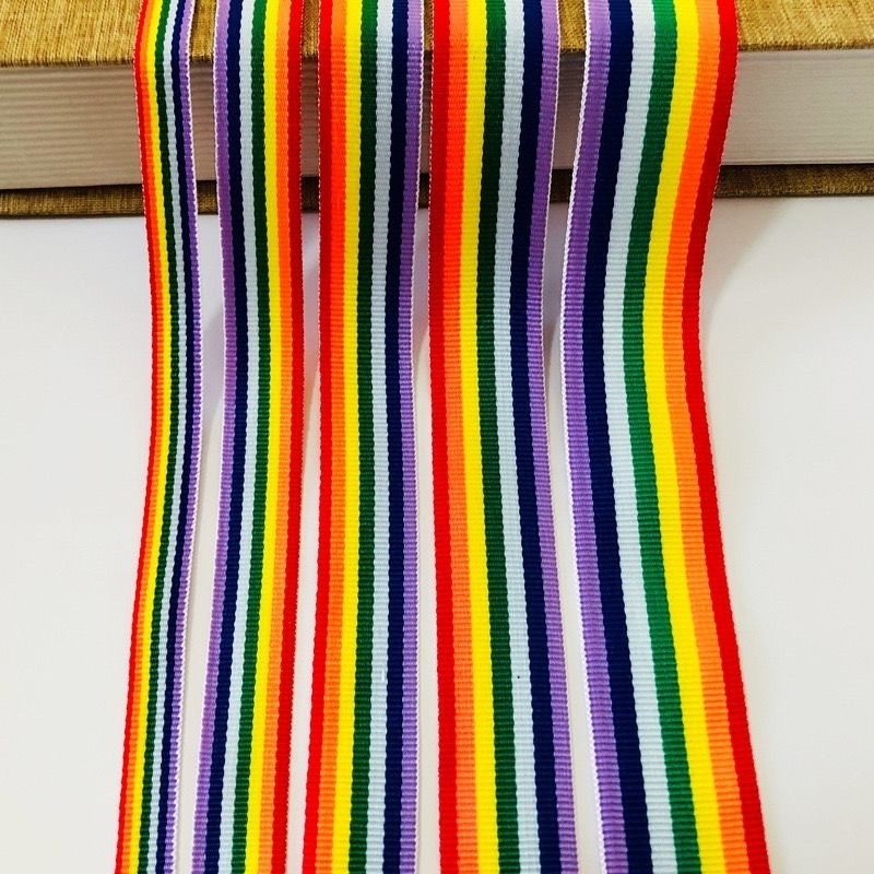 Cùng Phong Cách Trẻ Em Leo Núi Khung Dây Bện Dây Nhiều Màu Sắc Cầu Vồng Webbing Giỏ Treo Dây Bện Tự Làm Huy Chương Đai VRLS