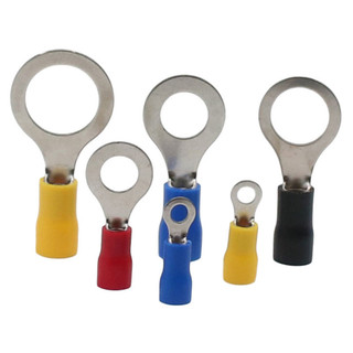 RV series Đầu nối dây cách điện loại chữ O Đầu nối điện Thiết bị đầu cuối Dây cáp âm thanh ô tô Đầu nối uốn