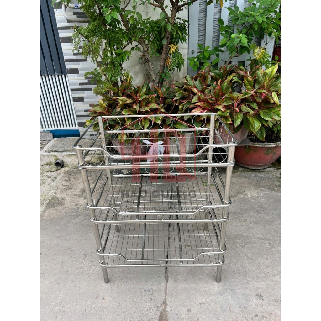 Kệ Chén Inox 201 2-3 Tầng Tiện Dụng – Thiết Kế Gọn Gàng, Sang Trọng, Bền Đẹp