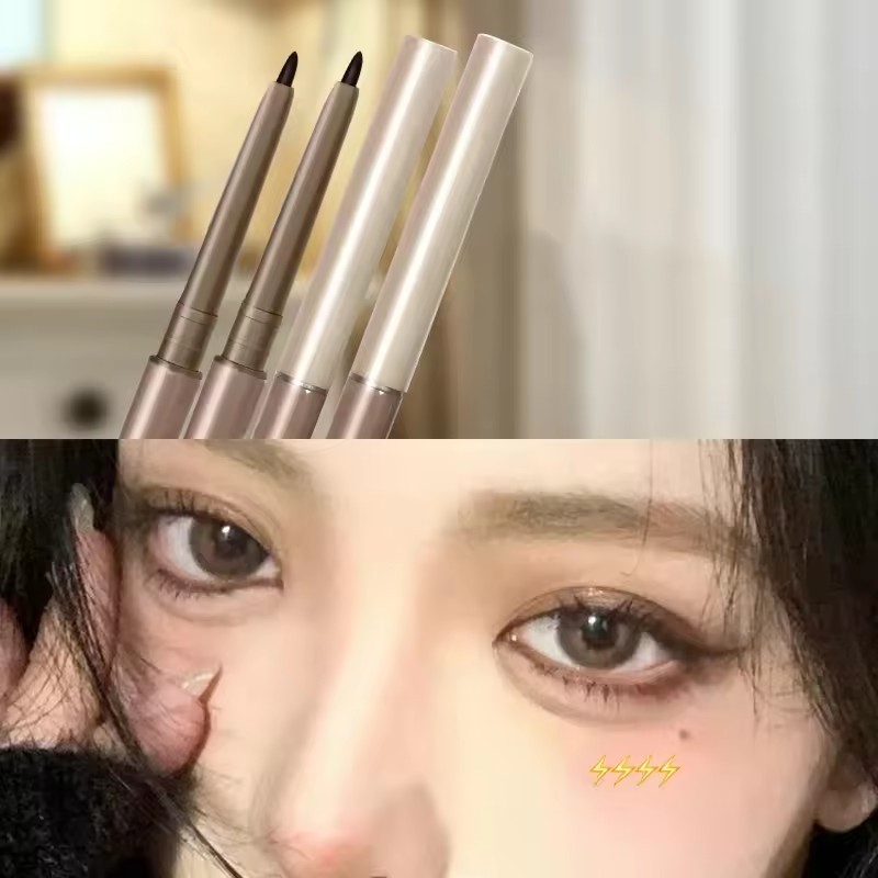 Bút kẻ mắt siêu mịn 1,5mm Bút chì Gel tằm nằm - Bút lông mày chống nhòe chống nước cho người mới bắt đầu trang điểm