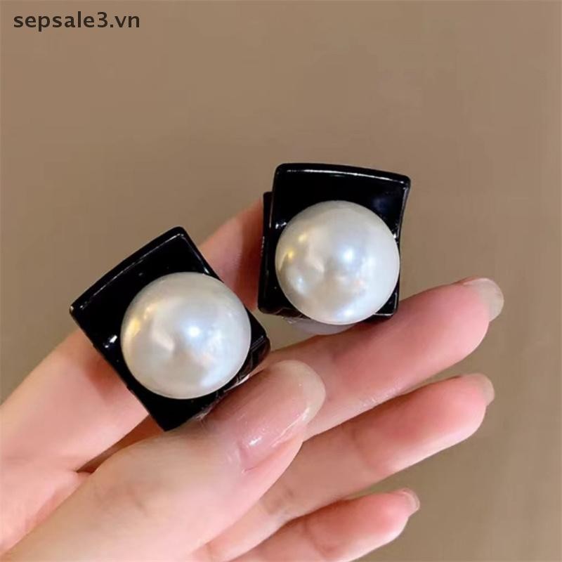 # Vn # 2 Chiếc Pháp Vintage Ngọc Trai Nhỏ Kẹp Tóc Ánh Sáng Sang Trọng Nổ Móng Vuốt Tóc Chân Nữ Barrettes Mũ Phụ Kiện Thời Trang.