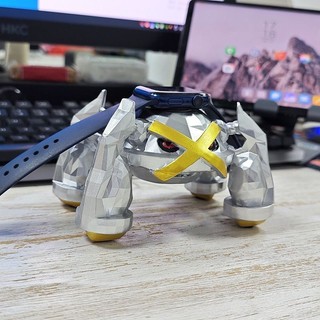 Đế sạc không dây quái vật vàng khổng lồ Pokémon Pokémon Đồng hồ sạc Đế trang trí máy tính để bàn