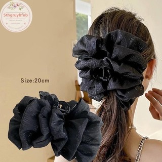 Sthb Thanh Lịch Nơ Kẹp Tóc Nữ Tính Khí Lưới Thanh Lịch Kẹp Tóc Thời Trang Phụ Kiện Tóc Cô Gái Tạo Kiểu Kẹp Tóc Mũ Đội Đầu VN