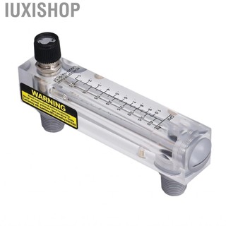 Iuxishop 0,1-1GPM Loại bảng điều khiển Ống lưu lượng kế chất lỏng Núm điều chỉnh Công cụ đo đồng hồ nước