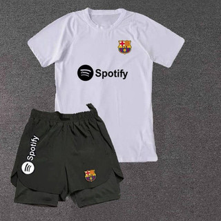 2425 Champions League New Real Madrid Same Summer Football Training Sports Suit Running Quick-Drying T-shirt Shorts KtMq