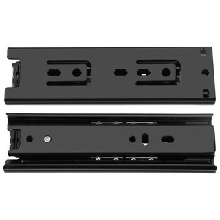 2 Cái / lốc Mini Ngăn Kéo Trượt Thép Ngắn Hướng Dẫn Nội Thất Đường Sắt Mở Rộng Đầy Đủ Tủ Bếp Tủ Quần Áo Phần Cứng Hướng Dẫn Trượt