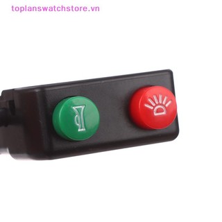 Toplanswatchstore Động Cơ Bật Tín Hiệu Sửa Đổi Phụ Kiện Xe Máy ATV 22mm Tay Lái Sừng Và Nút Kết Hợp Đèn Pha VN