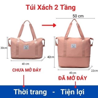 Túi Xách Du Lịch Cỡ Lớn 2 Tầng Boxelo🍀FREESHIP🍀Túi Du Lịch Đa Năng Nam Nữ Đựng Quần Áo Mỹ Phẩm