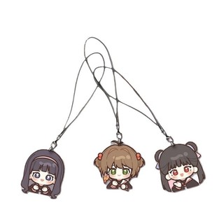 Dây đeo điện thoại di động hoạt hình sáng tạo Cardcaptor Sakura Tomoyo Meiling trang trí dây đeo điện thoại di động
