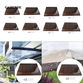 Garande Cửa Sổ Tán Mái hiên Mái hiên Mái hiên Chống mưa tuyết có che nắng cửa sổ Bên ngoài cho Nhà để xe RV sân thượng bên ngoài