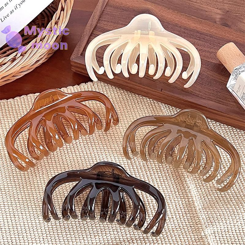 [Mystic] Vuốt Tóc Đơn Giản Ngọt Ngào Cho Nữ Cô Gái Kẹp Đa Năng Phụ Kiện Tóc Thời Trang Vintage Tính Khí Móng Vuốt Tóc Quà Tặng [Mới]
