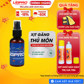 Chai xịt tăng độ bám dính găng LIGPRO 50ml Cấp ẩm cho găng tay thủ môn Nguồn gốc thiên nhiên