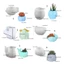 Stay Silicone Flowerpot Khuôn Hình Động Vật Cốc Khuôn Silicon Thủ Công Khuôn Làm Cây mọng Nước Khuôn Làm Thủ Công