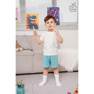 La Pomme Bộ cộc tay La Pomme Cùng bé tô màu 12m-5y T6.0
