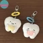 Sund Dễ Thương Sáng Tạo Răng Sang Trọng Búp Bê Sang Trọng Hoạt Hình Búp Bê Móc Khóa Ba Lô Mặt Dây Chuyền Túi Phụ Kiện Trang Trí Quà Tặng VN