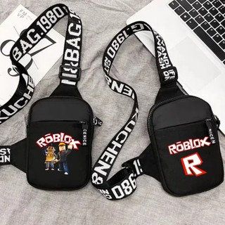 Túi Roblox mới hoạt hình nhẹ thời trang, đeo chéo/ngực/vai, túi đựng điện thoại di động du lịch đa năng