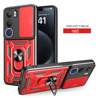 Ốp lưng vivo Y29 y19s V2420 V2419 PC mới silicone chống rơi và biến áp chống sốc di động giá đỡ vòng điện thoại vỏ cứng