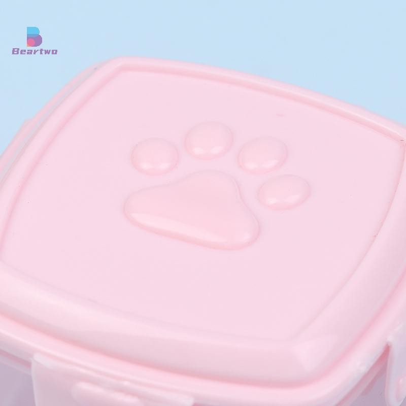 < Beartwo > 1 Chai Vuông Tròn Gia Vị Cà Chua Chai Nước Sốt Mật Ong Mù tạt Salad Trang Điểm Nhà Bếp Hộp Đựng Nước Sốt Bento Đẹp