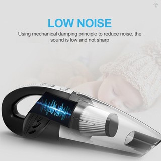 Máy Hút Bụi Ô Tô Máy Hút Bụi Khô Và Ướt Cho Không Dây Sạc Xe Hơi Hộ Gia Đình Cầm Tay Công Suất Cao Sạc USB Tiếng Anh