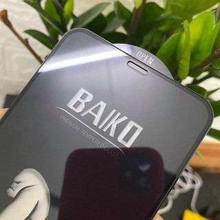 Kính cường lực BAIKO cho iPhone 16 15 14 11 pro max/ 12/ 13 promax/ x/ xr/ xs max/11/ 6/6s/7/8 plus/xsmax/mini ip se2020