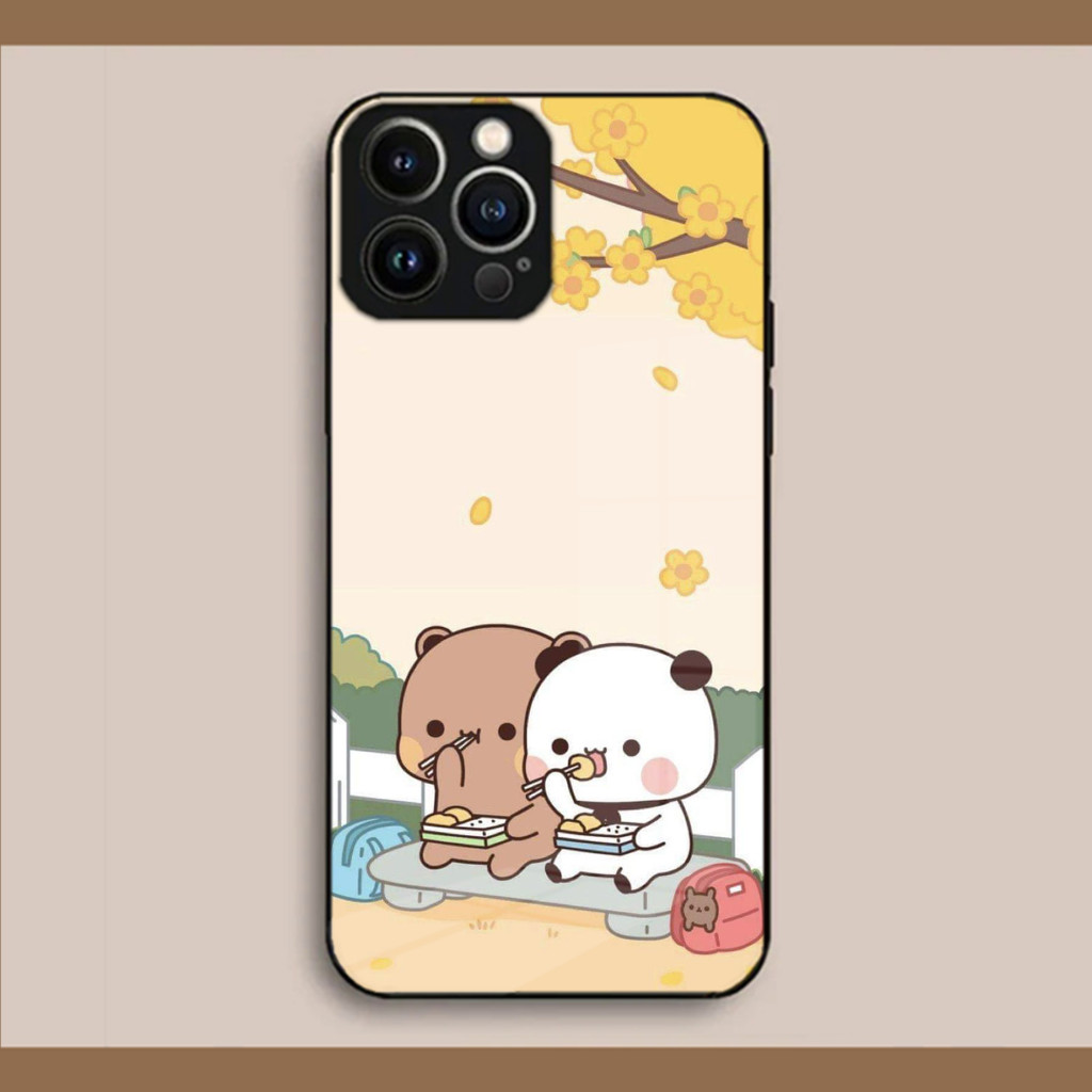 BK-74 Dễ Thương DuDu Ngộ nghĩnh BuBu Ốp lưng Kính Cường Lực IPhone 7 8 11 12 13 14 17,15 16 xs
 Xsmax xr (mini plus pro max)