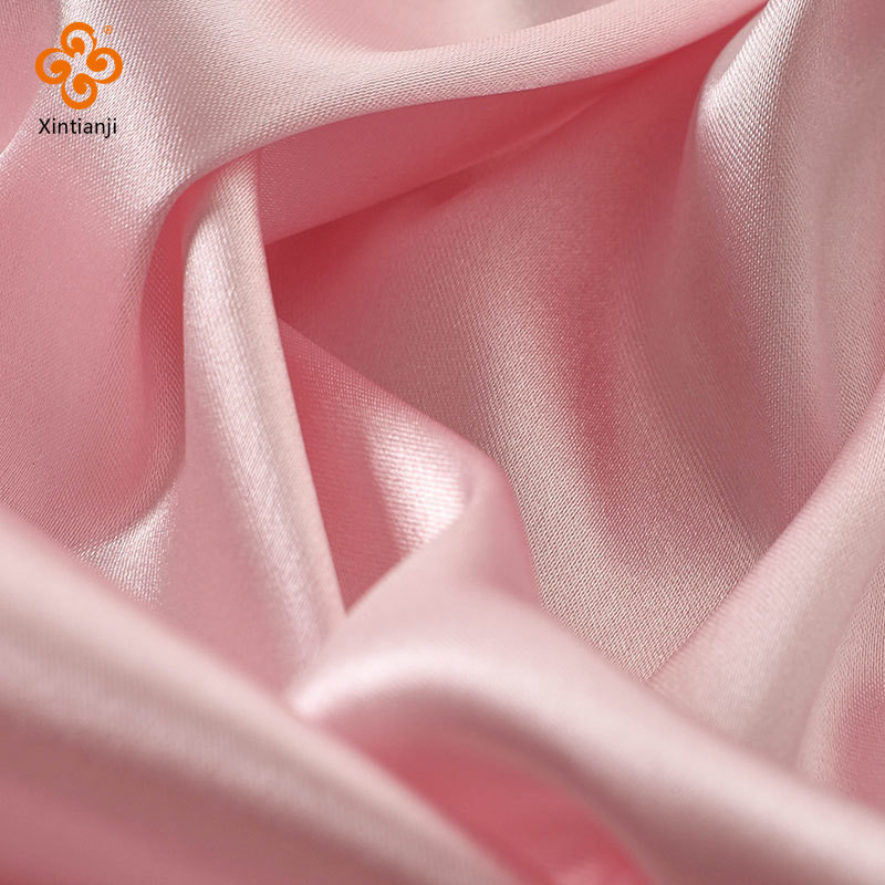 Mật Độ Cao Co Giãn Lụa Satin Vải Màu Trơn Tự Làm Sườn Xám Đầm Hanfu Giả Lụa Đàn Hồi Quần Áo Vải 0.5 Mét