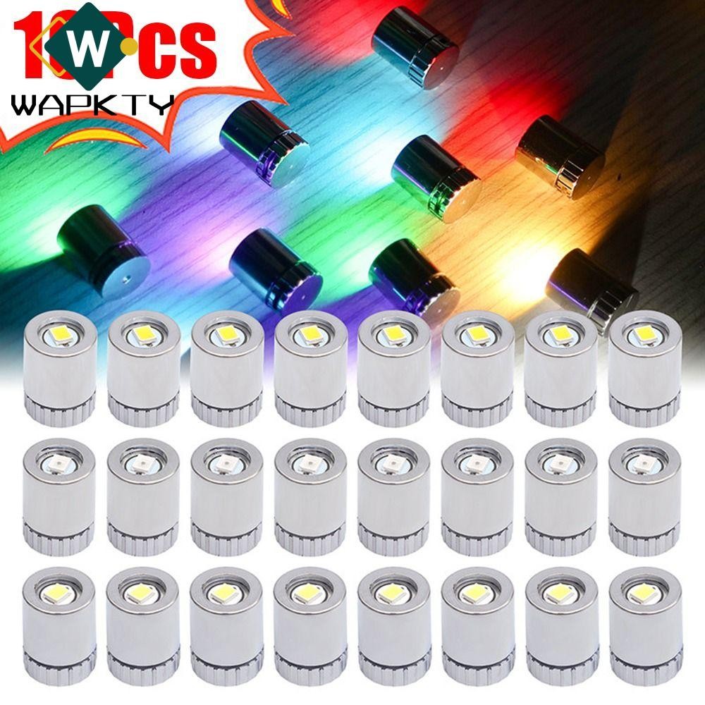 WAPKTY 10 Đèn LED Mini, Bóng đèn nhỏ đầy màu sắc, Phụ kiện đồ chơi điện tử chạy bằng pin bền bỉ cho đế đèn lồng