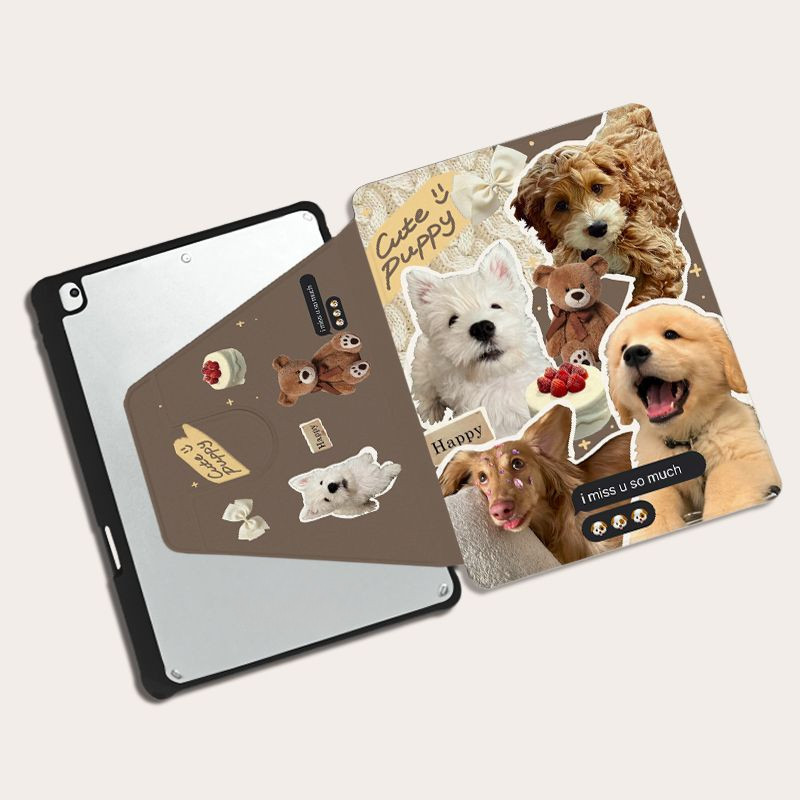 Vỏ bảo vệ cho Samsung Galaxy S10ULTRA Tab A7 lite 8.7inch A9 + S7 + / S8 + / S7FE S10 FE + S9 FE + Tab S6 lite 2024 360 Vỏ máy tính bảng hoạt hình dễ thương
