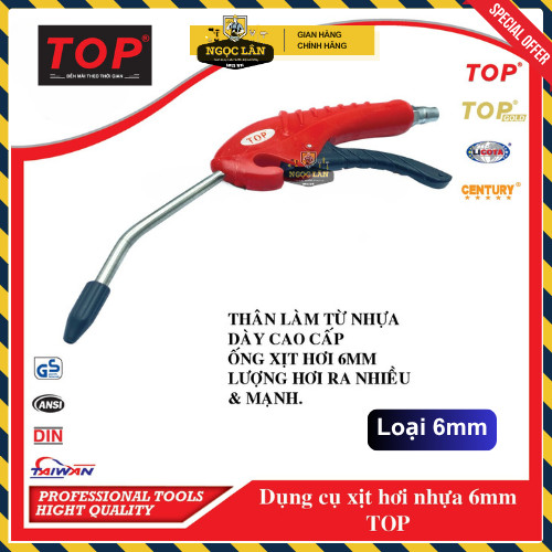 [Chính hãng TOP] Dụng cụ xịt hơi cán nhựa TOP 6mm, 8mm hơi ra mạnh và nhiều cao cấp Đài Loan