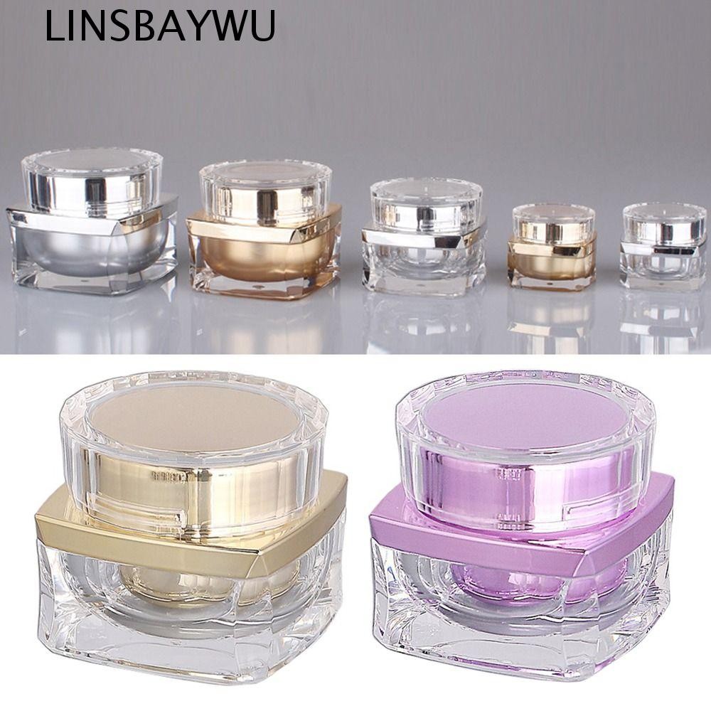 Chậu kem dưỡng da mặt LINSBAYWU, Lọ dưỡng da 5-50g sang trọng, Kem nền ...