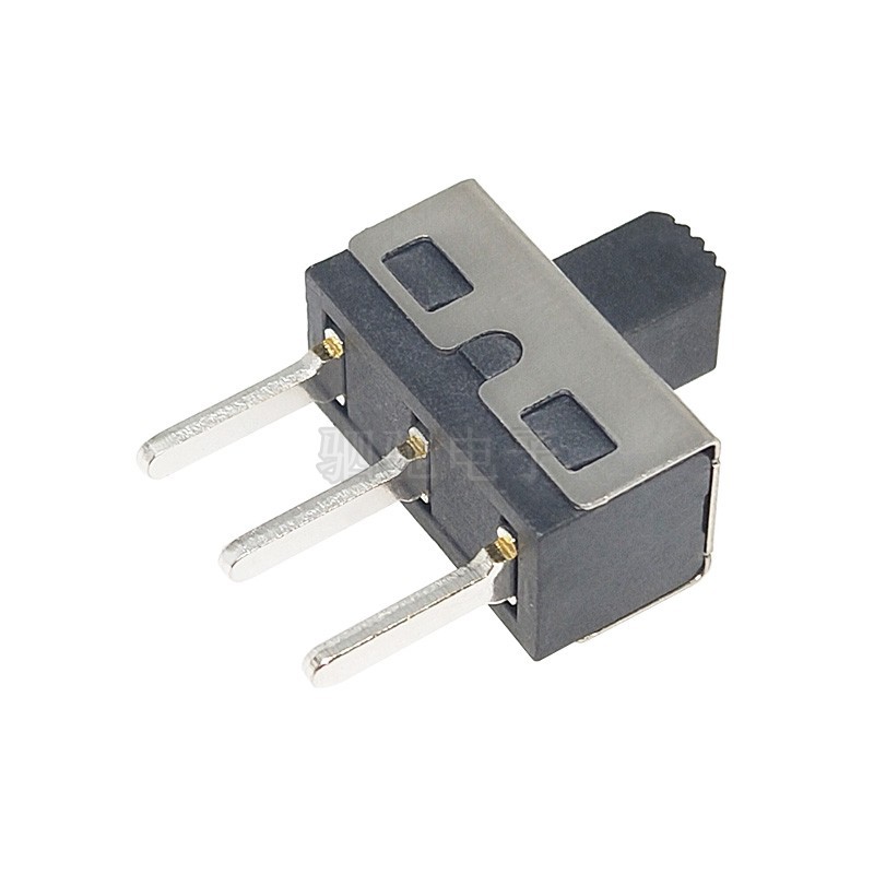 SS12D10 Công tắc chuyển đổi D06 / D11G5 Chân thẳng cong 3 chân 2 bánh Công tắc trượt dọc 1P2T Dòng điện cao
