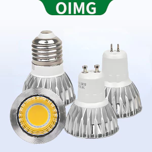 OIMG LED Nhôm Đèn Cốc COB Spotlight GU10 GU5.3 MR16 E27 E14 220V / 12V 3W 5W 7W 10W Đèn Ấm 3000K Ánh Sáng Trắng 6000K Ánh Sáng Trung Tính 4000K Tri Màu