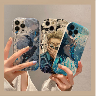 Ốp Lưng Cho OPPO A79 A2 A3 PRO 5G A38 A18 A16 A16S A17 A96 A76 A72 A53 A31 A5 A9 2020 A54 A57 A58 2022 F11 F9 Realme 12 Plus Anime Hoạt Hình Jujutsu Kaisen Gojo Satoru Ốp Điện Thoại