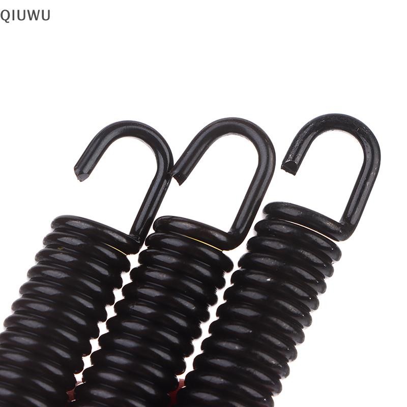 Qiuwu Kính chắn gió ô tô Rocker Cần gạt nước áp lực Cánh tay thép Căng thẳng Đường kính dây lò xo 2,8mm Đường kính ngoài Chiều dài 14mm 68 78 89 115 130mm.