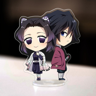 Standee Kimetsu No Yaiba Giyu x Shinobu Manga Nhật Bản decor bàn làm việc góc học tập anime trang trí dễ thương-ĐH