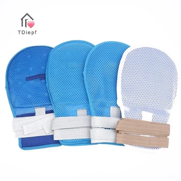 [Tdiepf] 1 Chiếc Găng Tay Giới Hạn Y Tế Có Thể Tháo Rời Giường Bệnh Nhân Chống Rơi Tay Ràng Buộc Bảo Vệ Người Cao Tuổi Găng Tay Chống Cố Định MỚI