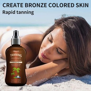 Sun Protection Black Coconut Tanning Oil  100ml