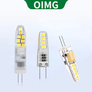OIMG Bóng đèn LED nhỏ 220V 12V G4 1W 1.5W 2W 3W Ánh sáng ấm 3000K Ánh sáng trung tính 4000K Ánh sáng trắng 6000K Ba màu