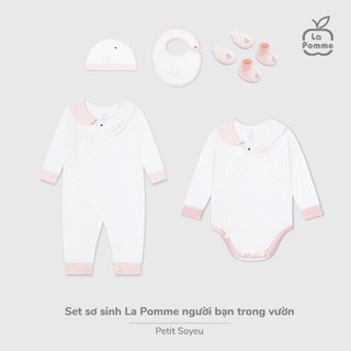 La pomme SS2025 BST La Pomme Người bạn trong vườn - Hồng cho bé T6.0