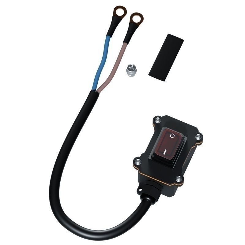 Xe Máy Pin Tắt Công Tắc 12 Điện Phun Đôi Xi Lanh Làm Mát Bằng Nước Chống Thấm Nước 12V Bơm Dầu Chống Thấm Nước Công Tắc XNBX